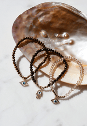 Pulsera cristales Hamsa