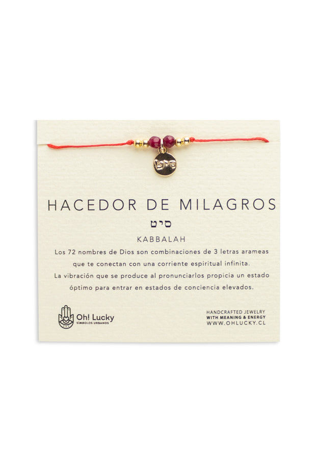 Pulsera Hacedor de Milagros