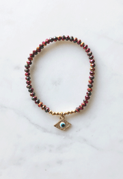 Pulsera cristales Ojo Turco